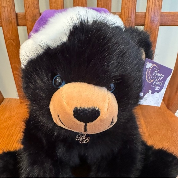 π 6/$60 NWT Ben Bridge Benny Jewelry Holder Black Tan Bear Purple Hat 2024 10β - Picture 2 of 9